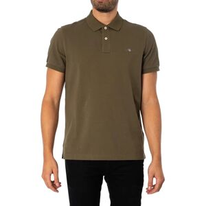 GANT Regular Fit Shield Piqué Poloshirt (2210) - juniper green GANT Regular Fit Shield Piqué Poloshirt (2210) - juniper green