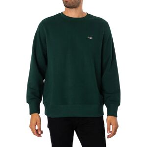 GANT Shield Regular Fit Sweatshirt (2006065) - zelený GANT Shield Regular Fit Sweatshirt (2006065) - zelený