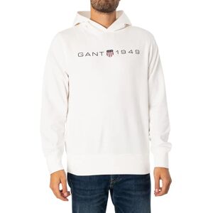 GANT Printed Graphic Hoodie (2003244) - eggshell GANT Printed Graphic Hoodie (2003244) - eggshell