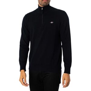 GANT Classic Half-Zip Sweater (8030564) - evening blue GANT Classic Half-Zip Sweater (8030564) - evening blue