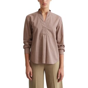 MARC O'POLO Organic Cotton V-hals Blouse - Vrouw MARC O'POLO Organic Cotton V-hals Blouse - Vrouw