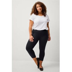 Ellos Plus kolleksjon - Høy midje 3/4 leggings - Svart Ellos Plus kolleksjon - Høy midje 3/4 leggings - Svart