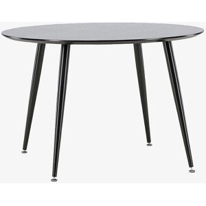 Venture Home Rund Spisebord Dipp - Svart Venture Home Rund Spisebord Dipp - Svart