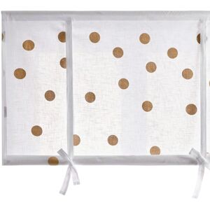Jotex LORENA White/Gold Curtain - Curtain Jotex LORENA White/Gold Curtain - Curtain