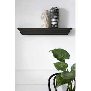 Ellos Royal Vägghylla - Svart - 76cm - 5kg - Väggmontering Ellos Royal Vägghylla - Svart - 76cm - 5kg - Väggmontering