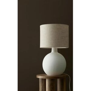 Ellos Leiah Bordslampa - Vit Stengods E27 - 25W Ellos Leiah Bordslampa - Vit Stengods E27 - 25W