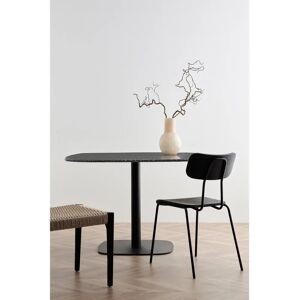 Ellos Berrito 110x110 cm - Svart MDF/metall spisebord Ellos Berrito 110x110 cm - Svart MDF/metall spisebord