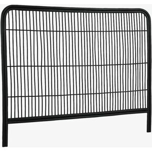 Ellos Nago 180 cm Hodegjerde - Rattan, Svart, Tynne Listverk Ellos Nago 180 cm Hodegjerde - Rattan, Svart, Tynne Listverk
