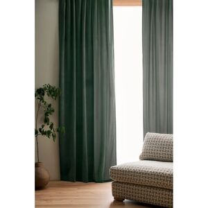 Ellos - Fløyelsgardiner Nora - 220cm - Grønn - Gardintype Ellos - Fløyelsgardiner Nora - 220cm - Grønn - Gardintype