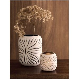 Ellos Glacier Vase - 18cm Hvit Unisex Ellos Glacier Vase - 18cm Hvit Unisex