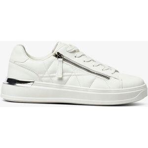 Ellos Zipper Hvite Sneakers - Sneakers Ellos Zipper Hvite Sneakers - Sneakers