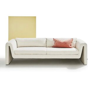 Pastill Mika Hvit Sofa - Bouclé - 3-seter Pastill Mika Hvit Sofa - Bouclé - 3-seter