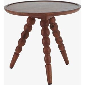 Ellos Flingan sidebord - Diameter 51 cm - Brun Ellos Flingan sidebord - Diameter 51 cm - Brun