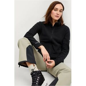 Áhkká Fleece Basic W Svart - Microfleece jacka för kvinnor Áhkká Fleece Basic W Svart - Microfleece jacka för kvinnor