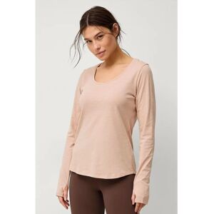 Ellos STUDIO Studio LS Tee Soft - Rosa - Treningsopp Ellos STUDIO Studio LS Tee Soft - Rosa - Treningsopp