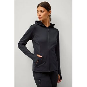 Áhkká Hattegenser Power Fleece FZ Hoodie - Sort - Hoodie Áhkká Hattegenser Power Fleece FZ Hoodie - Sort - Hoodie