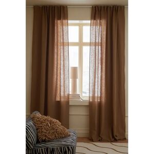 Ellos Home - Linne gardinbånd Multiband Brun - Gardintilbehør Ellos Home - Linne gardinbånd Multiband Brun - Gardintilbehør