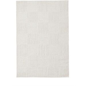 HomeMatto Daisy Check - Hvit - Innendørs/utendørs teppe HomeMatto Daisy Check - Hvit - Innendørs/utendørs teppe