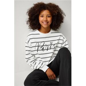 Ellos Collection Lovisa B Hvid Sweatshirt - Sweatshirt Ellos Collection Lovisa B Hvid Sweatshirt - Sweatshirt