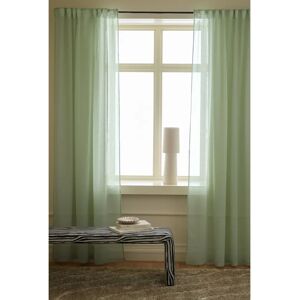 &Home Mila Grønne Genanvendte Polyester Gardiner - Ansvarlig Produktion &Home Mila Grønne Genanvendte Polyester Gardiner - Ansvarlig Produktion
