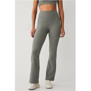 Ellos STUDIO - Treningsleggings Flare Structure Tights - Grå - Treningsbukser Ellos STUDIO - Treningsleggings Flare Structure Tights - Grå - Treningsbukser