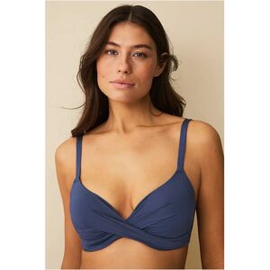 Ellos Collection - Magda Bøjle Bikini Top - Blå - Kvinde Ellos Collection - Magda Bøjle Bikini Top - Blå - Kvinde