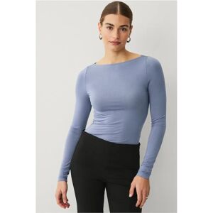 Ellos Collection - Myk topp - Blå - 44/46 Tops Ellos Collection - Myk topp - Blå - 44/46 Tops