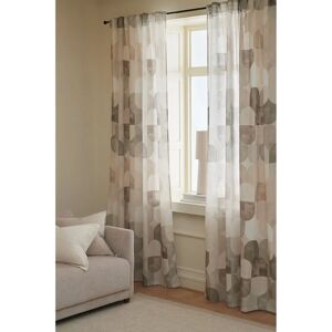 Ellos Home - Gardin med Multiband Selene 2-pack - Beige - Curtain Ellos Home - Gardin med Multiband Selene 2-pack - Beige - Curtain