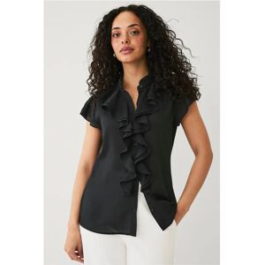 Ellos Collection - Kortermet bluse - Svart - Kvinner Ellos Collection - Kortermet bluse - Svart - Kvinner