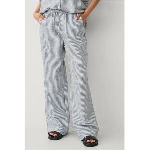 Ellos Collection Linbukser - Blå 40/42 - Pants Ellos Collection Linbukser - Blå 40/42 - Pants
