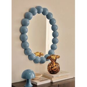 Ellos Home Spegel Globe - Blå - Väggspegel - Oval Ellos Home Spegel Globe - Blå - Väggspegel - Oval