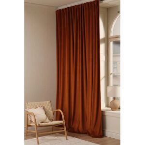 Ellos Home - DEMI Fløyelsgardin - Brun - Unisex Ellos Home - DEMI Fløyelsgardin - Brun - Unisex