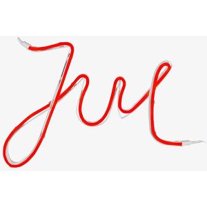 Markslöjd New York Rødt LED-skilt - Juledekoration Markslöjd New York Rødt LED-skilt - Juledekoration