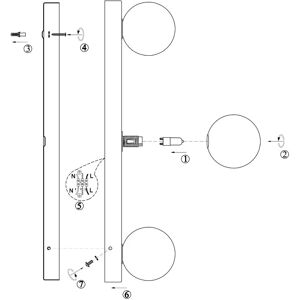 Markslöjd Mini Væglampe - IP44 Sort G9 Markslöjd Mini Væglampe - IP44 Sort G9