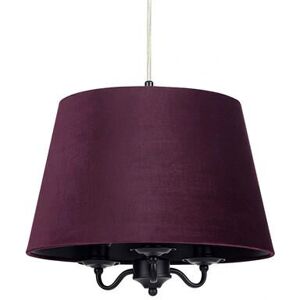 Markslöjd Jamie Pendellampe - E14, 3 Pærer, Sort, Lilla Markslöjd Jamie Pendellampe - E14, 3 Pærer, Sort, Lilla
