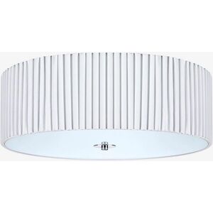 Markslojd Jackie taklampa - För låga tak, Vit tygskärm, 3 glödlampor Markslojd Jackie taklampa - För låga tak, Vit tygskärm, 3 glödlampor