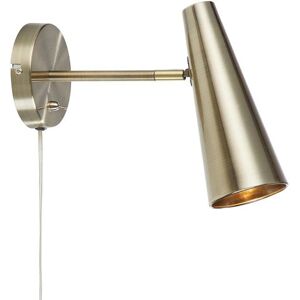 Markslojd Peak Væglampe - Justerbar Antik Guld E14 Markslojd Peak Væglampe - Justerbar Antik Guld E14