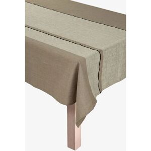 Markslöjd Linsteppe 156x250 Beige - Borddekken Markslöjd Linsteppe 156x250 Beige - Borddekken