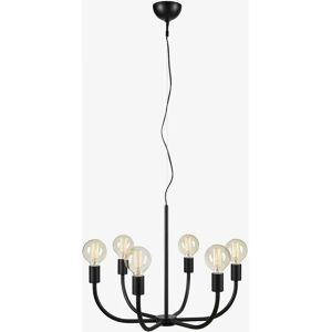 Markslojd Amistoso 6-arm taklampe - Svart Markslojd Amistoso 6-arm taklampe - Svart