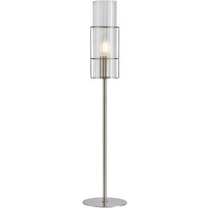 Markslojd Tubo Bordslampa Satin Nickel - Art Deco Stil Markslojd Tubo Bordslampa Satin Nickel - Art Deco Stil