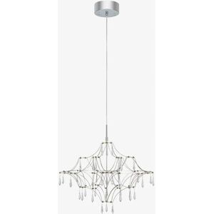 Markslöjd Efesos 60cm Sølvkrystalkronleuchter - Belysning Markslöjd Efesos 60cm Sølvkrystalkronleuchter - Belysning