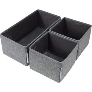 Bigso of Sweden Gray Storage Organizer Set of 3 - Scandinavian Style Bigso of Sweden Gray Storage Organizer Set of 3 - Scandinavian Style