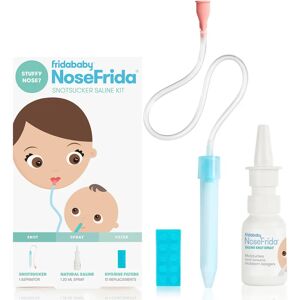 Fridababy NoseFrida Snot Sucker Saline Kit - Nasal Sucker Kit Fridababy NoseFrida Snot Sucker Saline Kit - Nasal Sucker Kit