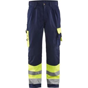 Pantalones de trabajo Hi-Vis Blaklader 1584 - hombre - Amarillo/navy azul - Pantalones de trabajo Pantalones de trabajo Hi-Vis Blaklader 1584 - hombre - Amarillo/navy azul - Pantalones de trabajo