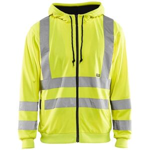 Blaklader 3346 High Vis Hooded Sweater - Reflective Workwear Blaklader 3346 High Vis Hooded Sweater - Reflective Workwear