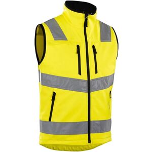 Blaklader 3049 Softshell Vest Høy Synlighet Gul 4XL - Vest Blaklader 3049 Softshell Vest Høy Synlighet Gul 4XL - Vest