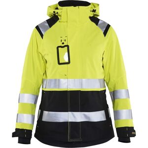 Blaklader 4904 hi-vis softshelljakke - kvinner - Gul/Svart - Softshell Blaklader 4904 hi-vis softshelljakke - kvinner - Gul/Svart - Softshell