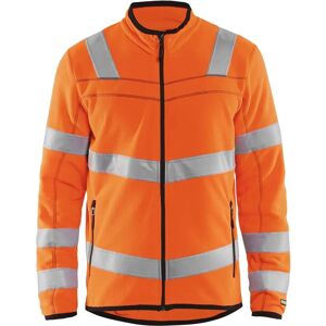 Blaklader 4941 hi-vis fleece jacket - mens - High Vis Orange - Fleece jacket Blaklader 4941 hi-vis fleece jacket - mens - High Vis Orange - Fleece jacket