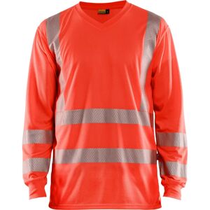 Blaklader 3385 Hi-vis Long Sleeve T-Shirt - Red Blaklader 3385 Hi-vis Long Sleeve T-Shirt - Red