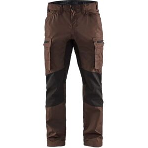 Pantalon de travail Blaklader - Stretch, Marron/Noir - Modèle 145918457899-56 - Publicité Pantalon de travail Blaklader - Stretch, Marron/Noir - Modèle 145918457899-56 - Publicité